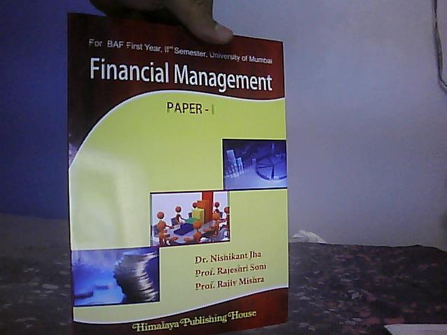 Financial Management_FYBAF I 2016-17